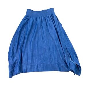 Woman’s AGB faux denim stretchy skirt size XL